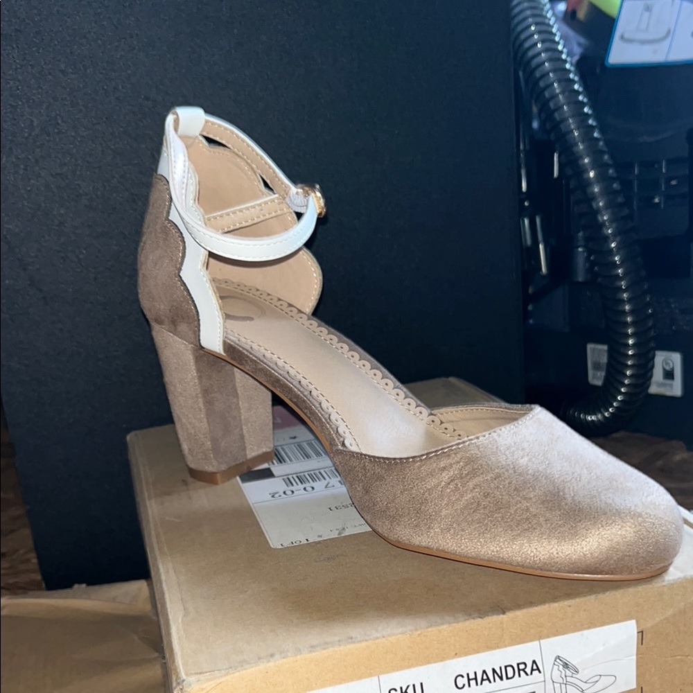 Elegant Women's Block Heel Shoes